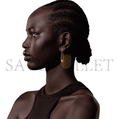 HERMÈS CLOU D'H DANGLE EARRINGS H223503B00